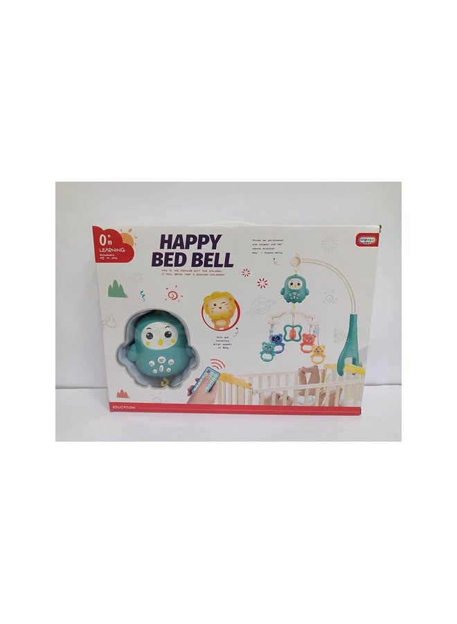 Happy bed bell coloring and music box for baby